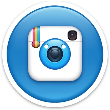 Instagram Blue Tik sticker