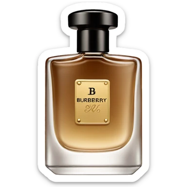 Burberry perfume  sticker