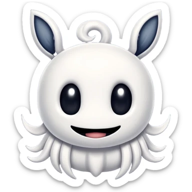 hollow knigh temoji sticker