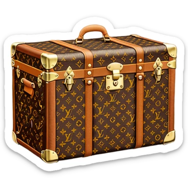 Luis Vuitton Trunk sticker