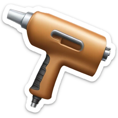 Spray tan gun  sticker