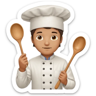 Cook Man sticker