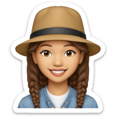 zendaya hat meme sticker