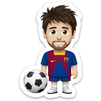 Messi Messi Ankara Messi Messi Ankara Messi gooooooal sticker