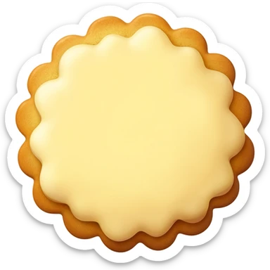 Sugar cookie emoji sticker