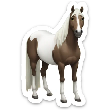 Caballo sticker