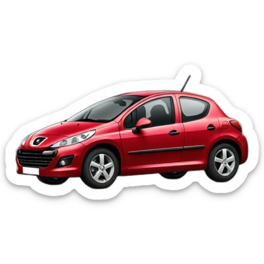 Peugeot 207  sticker
