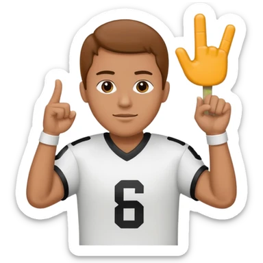 watching football game sticker