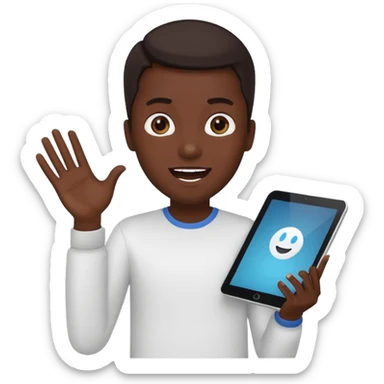 AI Presentation sticker