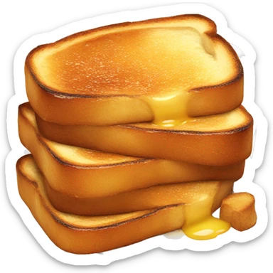 French toast  sticker