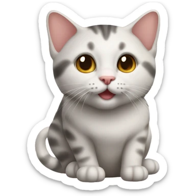 Cat Mekong Bobtail sticker