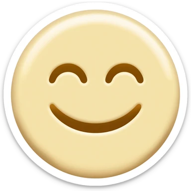 Creamsauce smling sticker