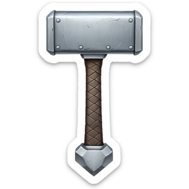 thors hammer sticker