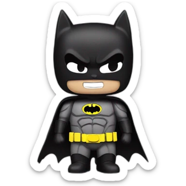 hello kitty batman sticker