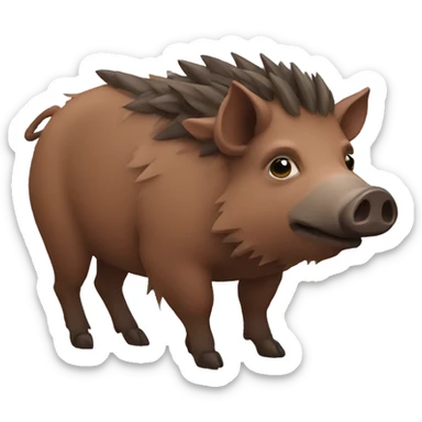 Boar sticker