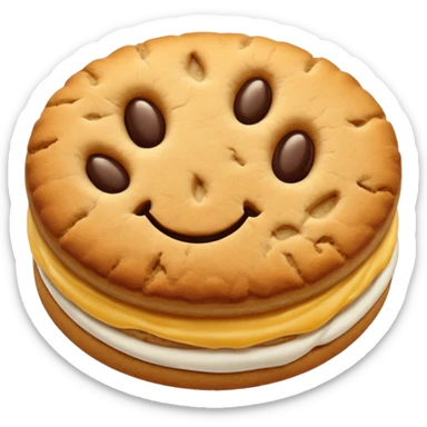 biscuit cookie sticker