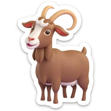 Goat sticker