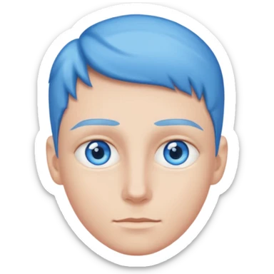 pair of eyes, looking to the right sticker