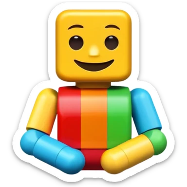A jax toy in roblox sticker