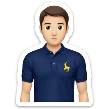 polo polo ralph leurent sticker