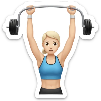 reverse pulldowns exercise sticker