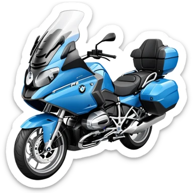 BMW R 1200 RT touring motorcycle sticker