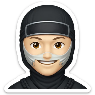 😍🥷🏻 sticker