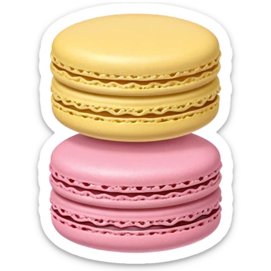 Two Macarons  sticker
