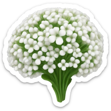 baby's breath sticker