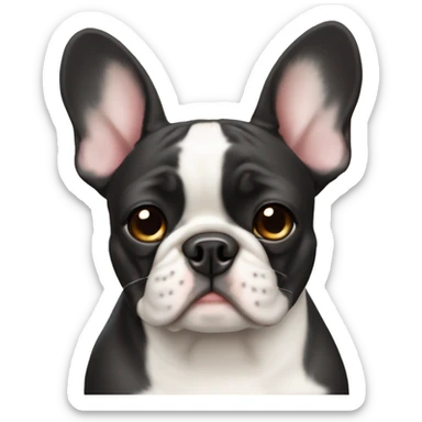 french bulldog sticker