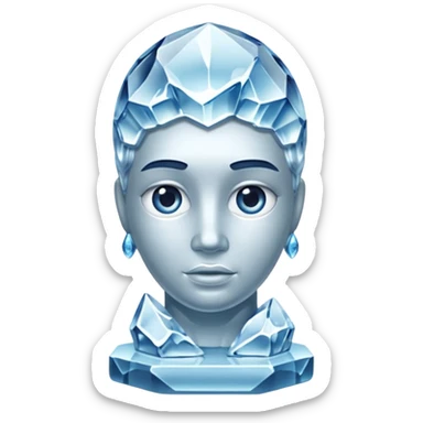 Ice Statue sticker