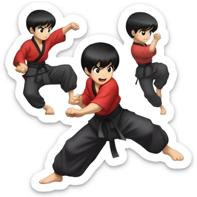 Ranma Saotome sticker