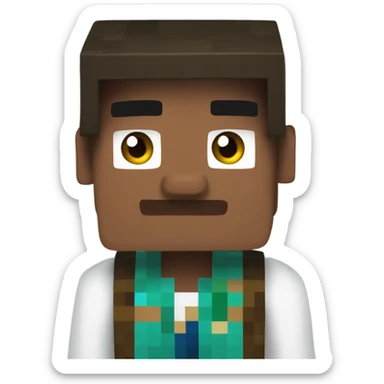 Minecraft Stevie’s World sticker