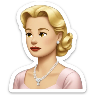 Grace kelly crying heartbroken sticker