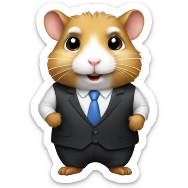 hamster ceo sticker