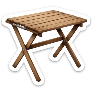 Camping Table sticker