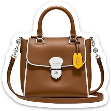 Coach Women's Hadley Mini Crossbody Bag in Pebbled Leather
 sticker