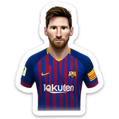 Messi Hii sticker