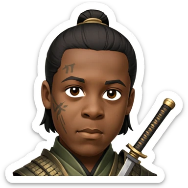 Ancient Samurai sticker