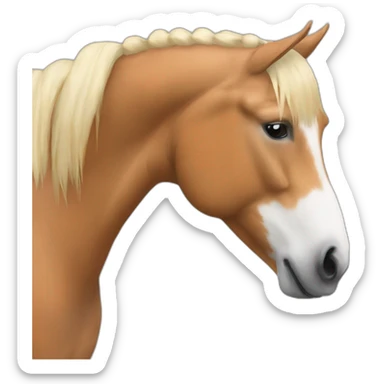 haflinger sticker