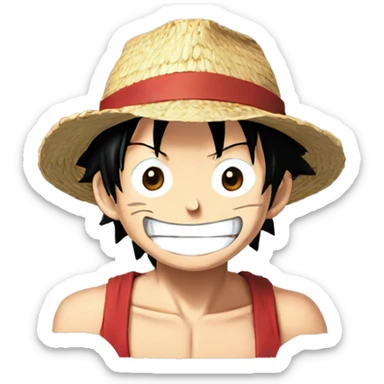Monkey D.Luffy sticker