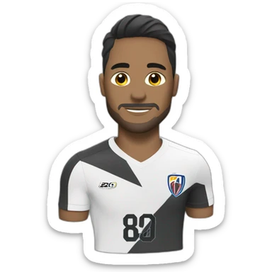 jugador de futbol de Colo-Colo sticker