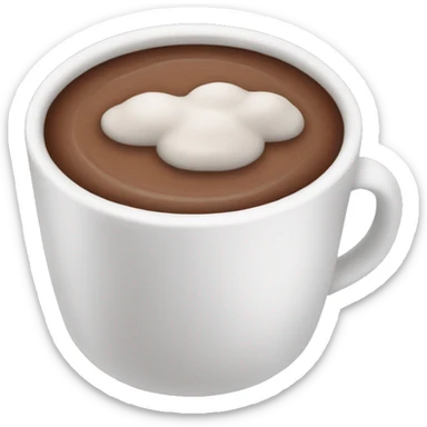 hot cocoa sticker
