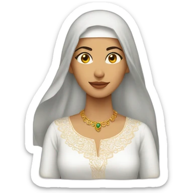 Femme marocaine sans voile sticker