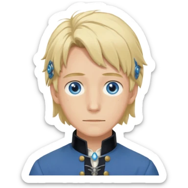 Hauru from Howl's Moving Castle sticker