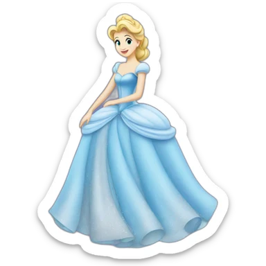 Cinderella sticker