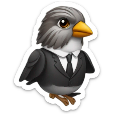 Sparrow lawyer sticker