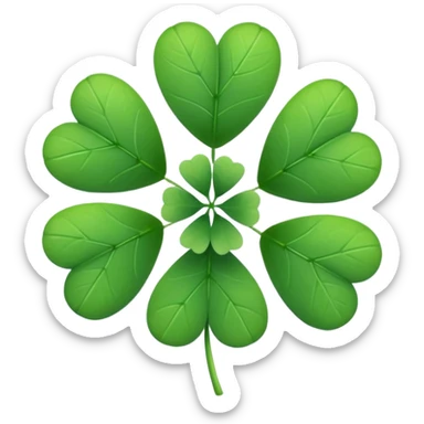 plant with small clover like leaves sticker