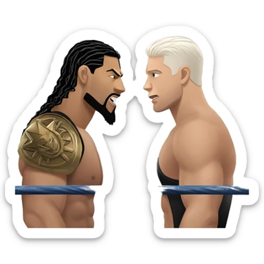 Roman Reigns VS Cody Rhodes sticker