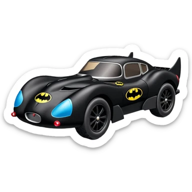 Traxxas Basher Batman’s 34 jaguar rc car  sticker
